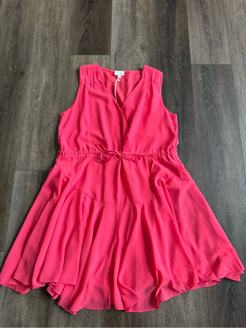 143 Story Pink Sleeveless Dress Womens Size Large